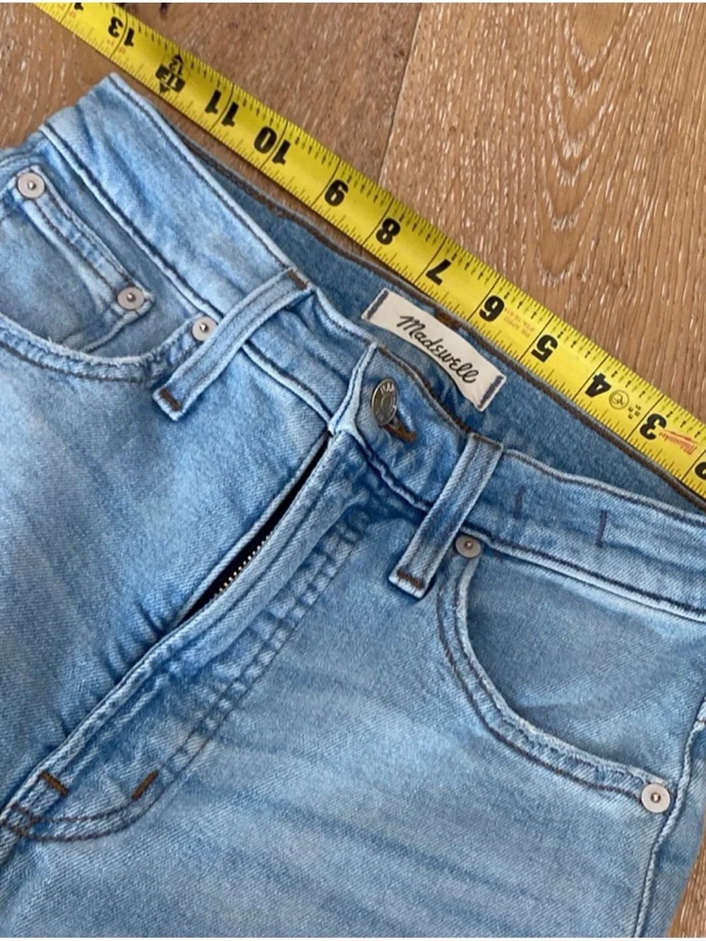 Madewell “The Perfect Vintage Straight Jean” 24 - Picture 8 of 11
